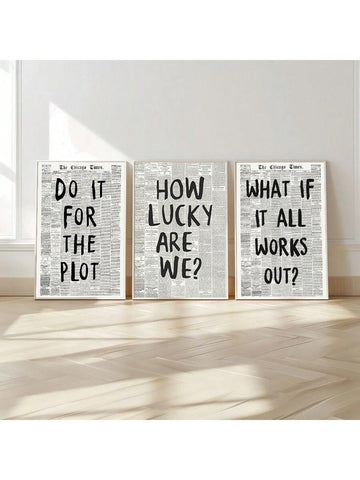 "Transform your space into a charming, retro-inspired oasis with our unique Black Newspaper Canvas Poster. Perfect for adding a touch of personality to your dorm or apartment's aesthetic. (Warning: may cause serious envy among friends!)