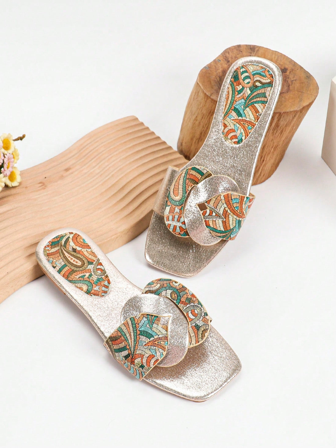 Step back in time with these Retro Bohemian Women’s Sandals! With their stylish low heel and slip-on design, these sandals are perfect for a day at the beach or a casual day out. Don't sacrifice comfort for style, these sandals have got you covered.