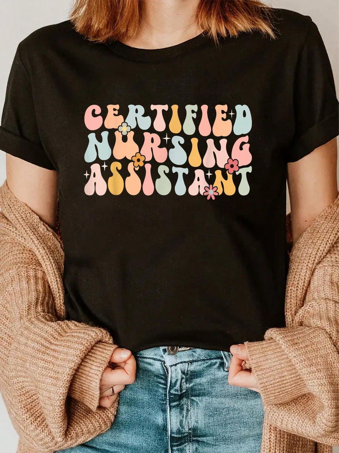 Celebrate your CNA graduation in retro style with this fun t-shirt! Show everyone your journey with humor and playfulness. A perfect graduation gift for yourself or your loved ones.
