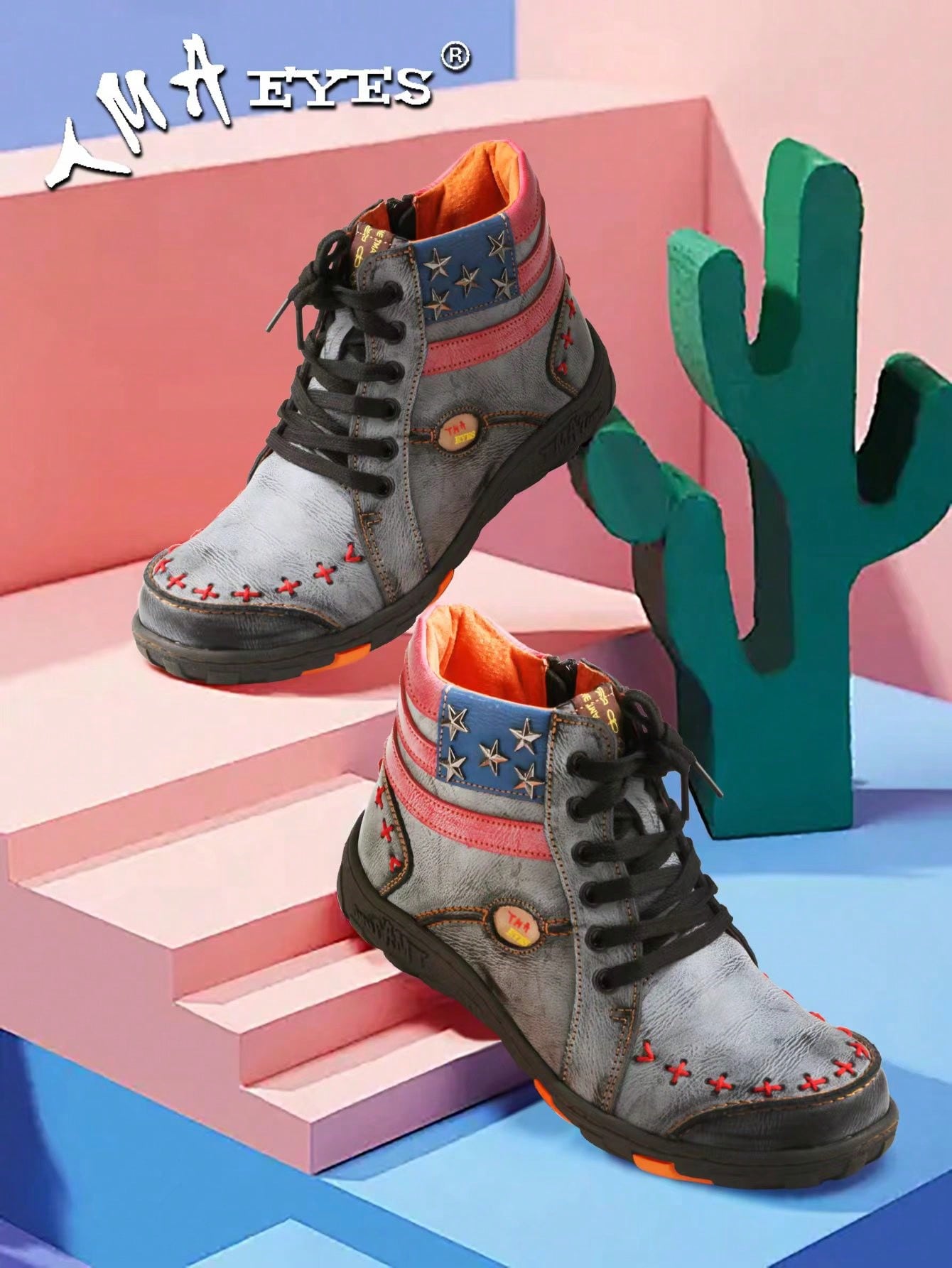 Step into retro style with our Retro Chic handmade flat shoes. Featuring stylish stitching and metal stud decoration, these shoes will elevate any outfit. Crafted with care, they offer both fashion and comfort. Don't sacrifice style for comfort, get the best of both worlds with Retro Chic.