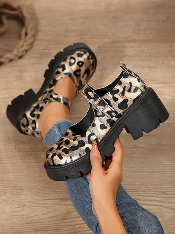 Step back in time with our Retro Chic Mary Jane Shoes! Featuring a trendy platform and stylish ankle strap, these shoes are perfect for any occasion. Whether you're at the office, attending a wedding, or wearing a school uniform, these shoes will elevate your style game. Stay comfortable and fashionable with Retro Chic.