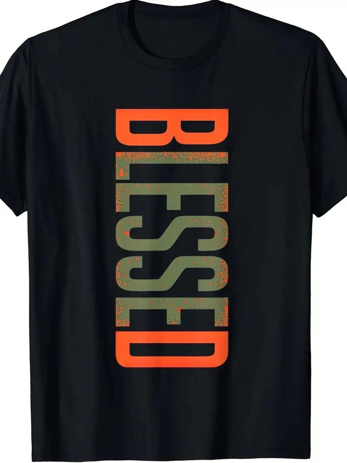 This isn't just any tee – it's a time machine! Our Retro Cool Men's T-Shirt rocks that vintage vibe with its eye-catching letter pattern splashed across wishing olive, army, and sun orange hues. Made from breathable cotton that keeps you comfy while turning heads. Perfect for channeling those good old days with a modern twist!