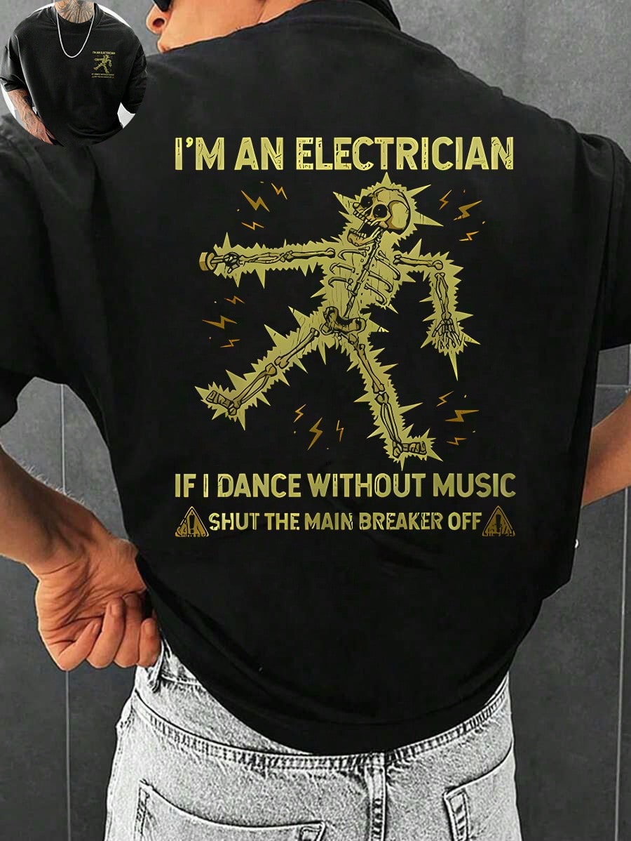 Make a bold statement with our Retro Lightning Skull Graphic T-Shirt! This playful cotton crew neck combines vintage vibes with edgy skull design that'll have heads turning. Perfect for casual spring and summer outings, it's the tee that says you're serious about not being too serious. Pair with jeans or shorts for an instantly cool look that keeps you comfortable all day long.