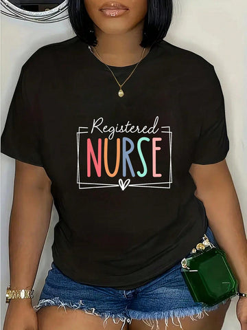 Get ready to rock your retro nurse vibes with this fun and stylish t-shirt! Perfect for any nurse wanting to add a playful touch to their work wardrobe. Show off your unique personality with our quirky design and keep yourself feeling cool and comfortable all day long. (Limited quantities, so grab yours now!)