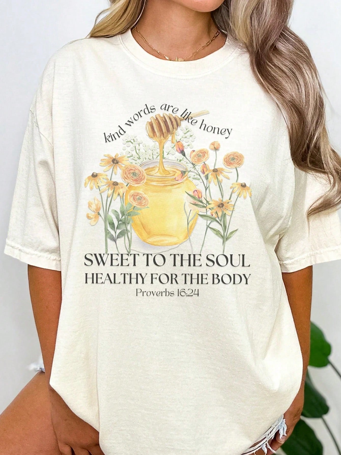 Get your faith on fleek with this retro-chic Bible verse t-shirt for Christian women! Stylishly adorned with inspirational scriptures, this trendy tee is perfect for spreading the message of faith in a fun and fashionable way. It's faith-inspired apparel with a playful twist!