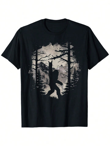 Get ready to turn heads this summer with the Rock On Bigfoot tee! Featuring a playful Sasquatch rocking out in classic rock and roll style, this graphic tee adds fun and adventure to your casual wardrobe. Perfect for outdoor escapades or laid-back days, it’s a cool way to show off your wild side with a touch of humor.