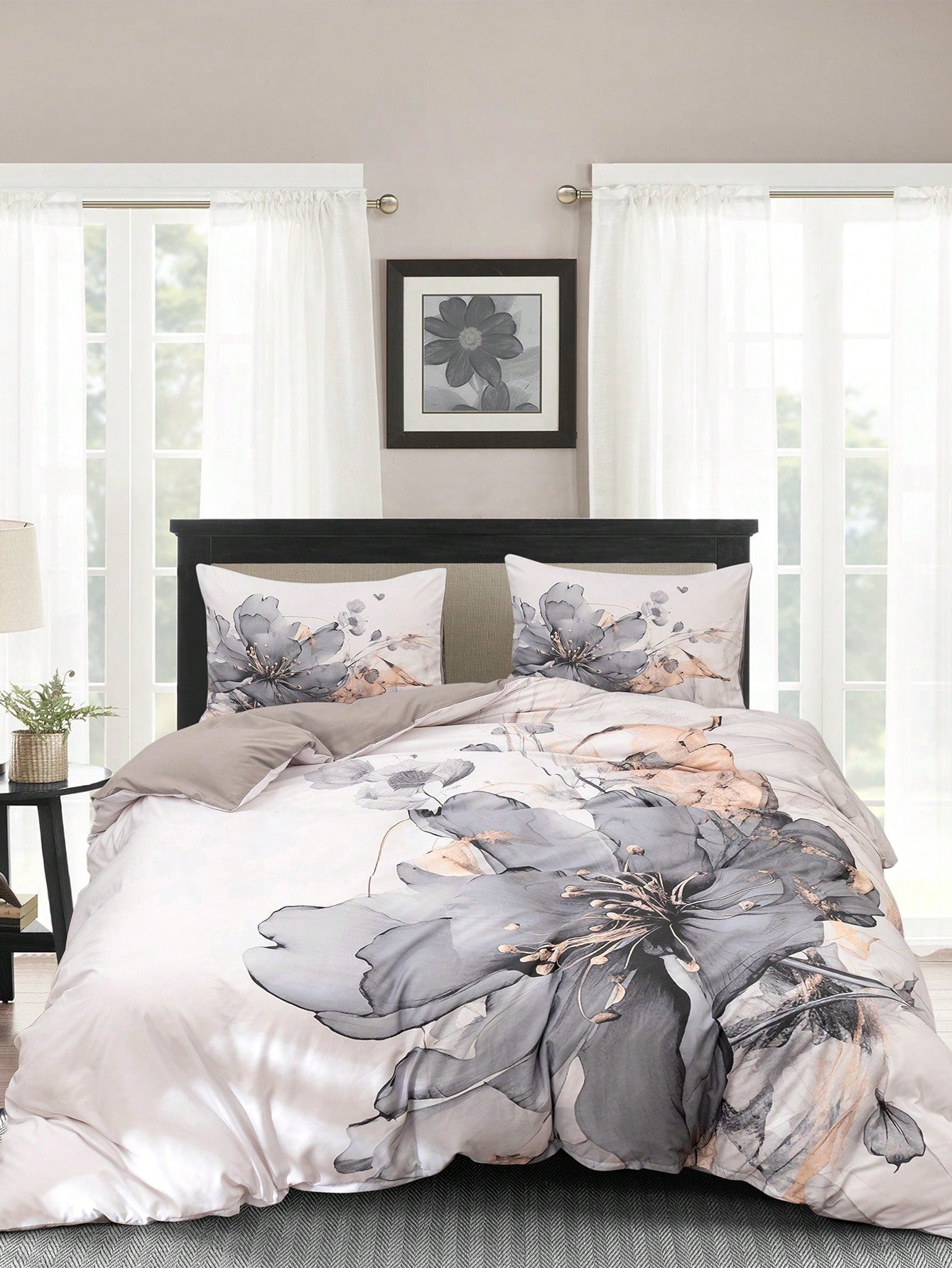 Wrap your bed in a whimsical garden of watercolor blooms with the Romantic Dream Flowers Duvet Cover Set. Crafted from ultra-soft, breathable fabric, it promises cozy comfort while adding a splash of playful charm to your bedroom. Drift off surrounded by delicate floral hues that brighten your space and your dreams.