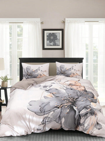 Wrap your bed in a whimsical garden of watercolor blooms with the Romantic Dream Flowers Duvet Cover Set. Crafted from ultra-soft, breathable fabric, it promises cozy comfort while adding a splash of playful charm to your bedroom. Drift off surrounded by delicate floral hues that brighten your space and your dreams.