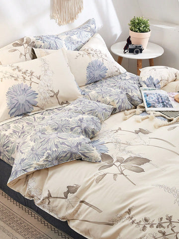 Transform your bedroom into a dreamy garden with this Romantic Floral Duvet Cover Set. This 3-piece bedding set includes cozy pillowcases that bring a touch of elegance and whimsy to your space. Perfect for adding a splash of floral charm, it’s designed to make your home feel both stylish and inviting. Let your dreams bloom in comfort and color every night!
