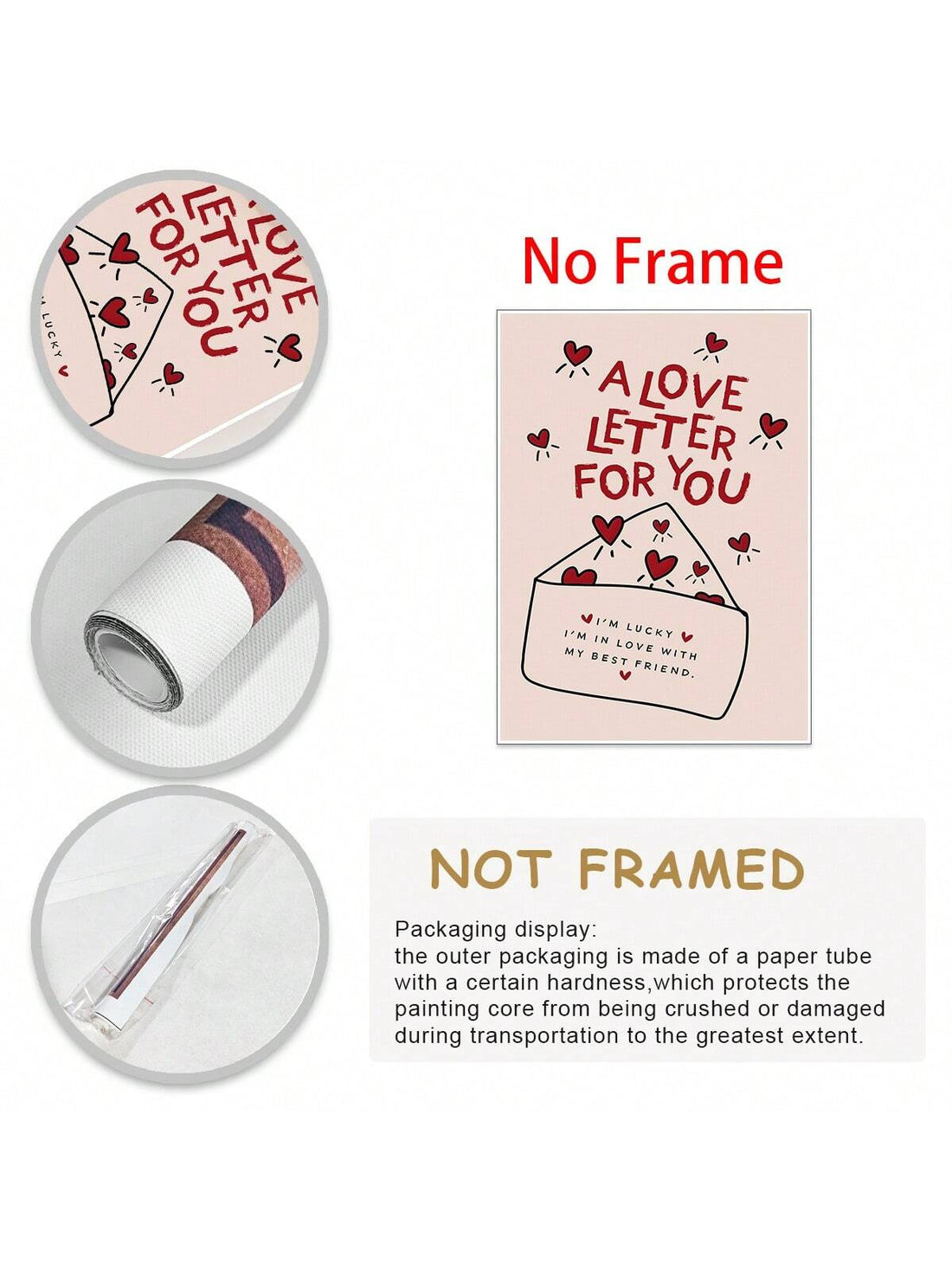 Liven up your space with our Romantic Love Letter Canvas Wall Art! This aesthetic typography print is the perfect addition to your trendy home decor. Show off your love for language and romance with this unique piece. Love letters never go out of style!