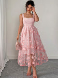 Embrace your curves with this Romantic Plus Size Off-Shoulder Floral Long Dress in a charming solid pink. Inspired by elegant French style, it’s perfect for spring and summer days when you want to feel effortlessly beautiful. The off-shoulder design adds a flirty touch, while the flowing silhouette ensures comfort and grace. Step out and turn heads with this playful yet sophisticated dress made just for you.