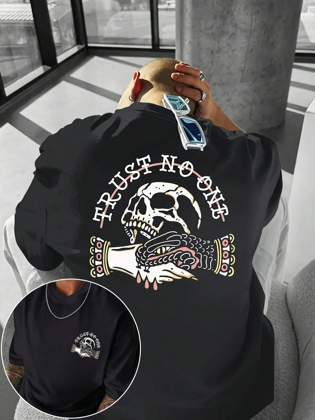 Stand out this summer with the Royal Blue Hustle No Limits T-Shirt! This casual tee features a bold skull claw graphic that shows off your fearless attitude. Made from breathable knit fabric, it keeps you cool while you hustle through your day. Perfect for those who live life without limits and a little edge to their style.