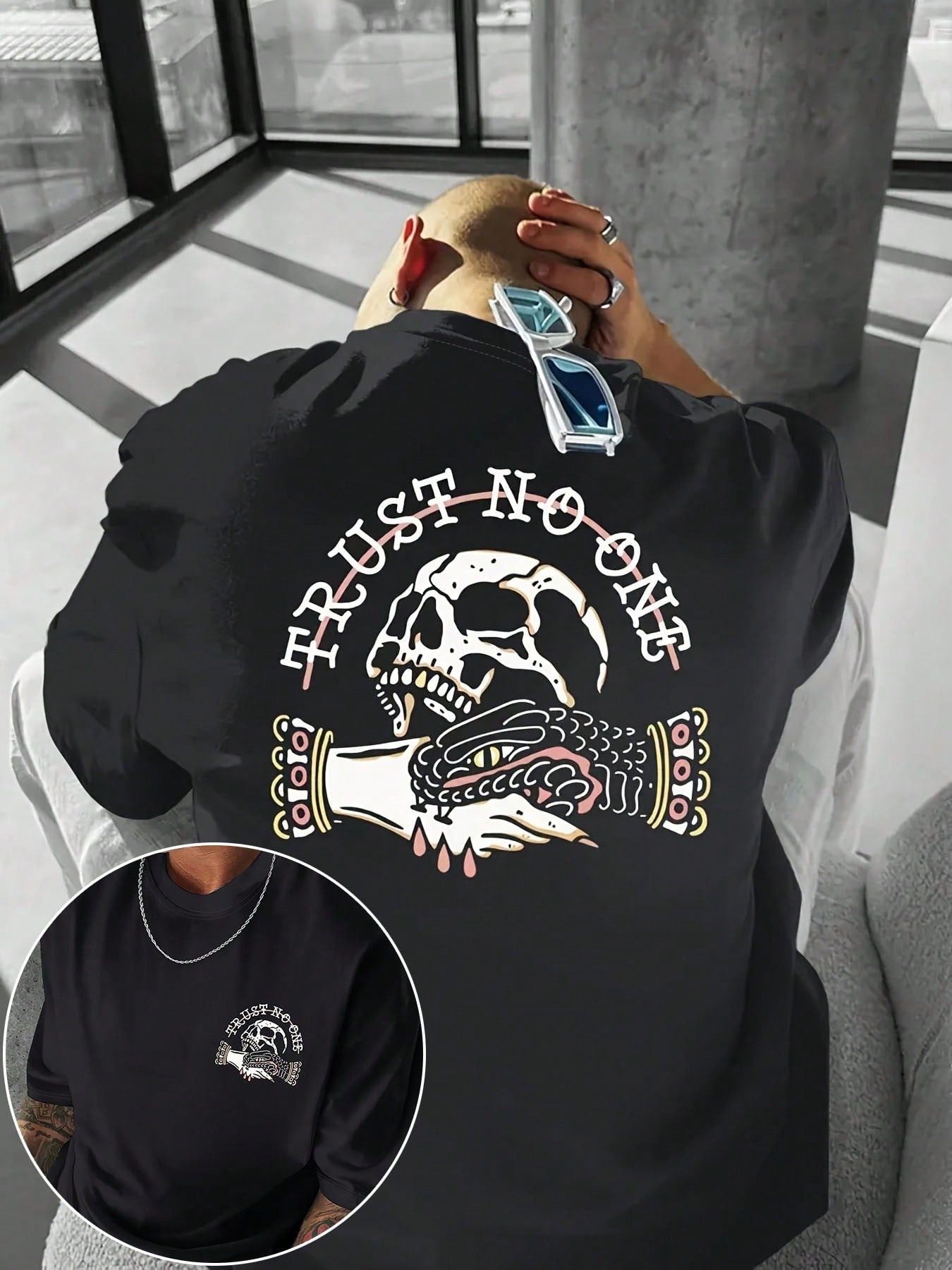 Stand out this summer with the Royal Blue Hustle No Limits T-Shirt! This casual tee features a bold skull claw graphic that shows off your fearless attitude. Made from breathable knit fabric, it keeps you cool while you hustle through your day. Perfect for those who live life without limits and a little edge to their style.