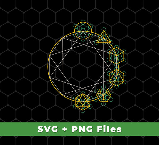 Abstract Geometric, Geometric Element, Foreign Material, Svg Files, Png Sublimation