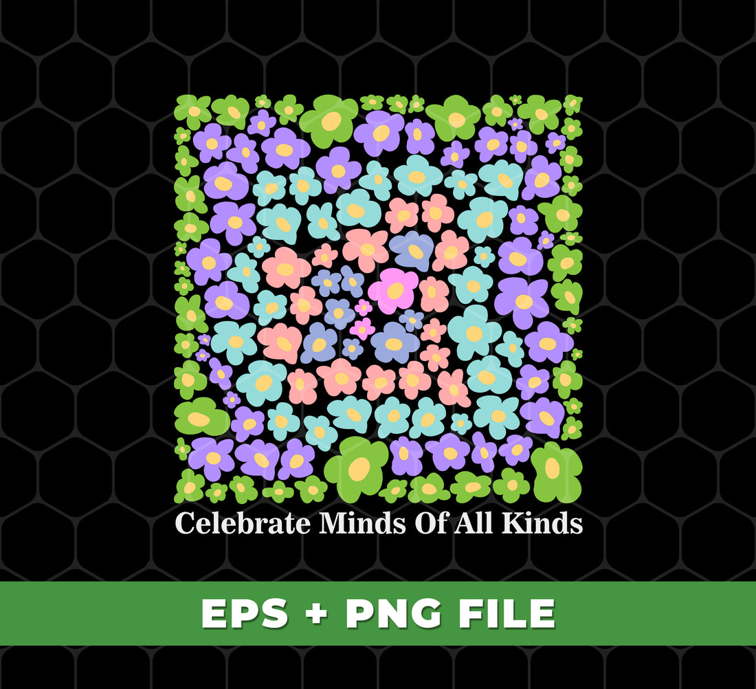 Celebrate the uniqueness of all individuals with our "Love Flower" design. These colorful flowers symbolize diversity and inclusion and are available as digital files for easy use. Use them for sublimation printing and spread the message of love and acceptance.