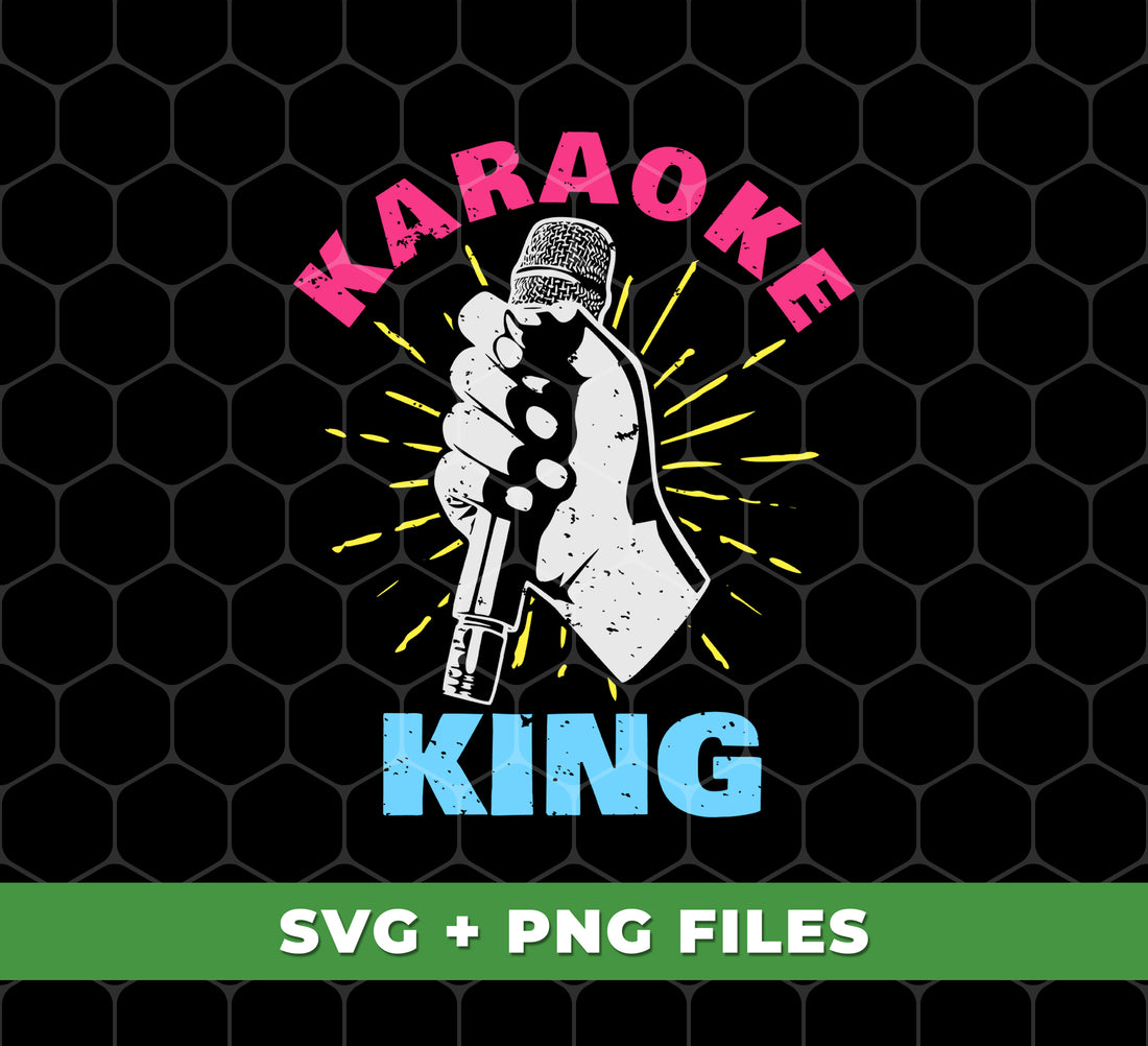 Unleash your inner rockstar with King Of Karaoke! With Karaoke King, you can access high-quality digital files for all your favorite songs, available for instant download. Love music? Love to sing? Look no further. Our Png Sublimation feature ensures clear and crisp visuals for the ultimate karaoke experience.