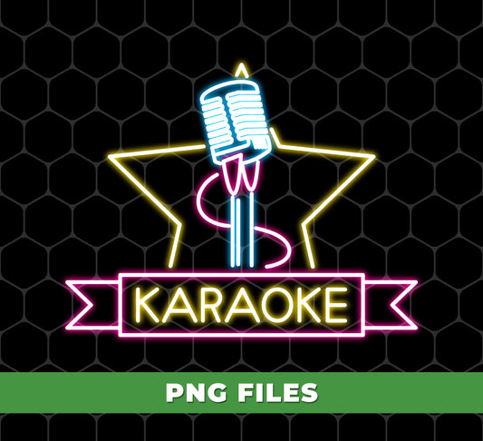 Best Karaoke, Love Karaoke, Karaoke Lover, Love To Sing, Digital Files, Png Sublimation