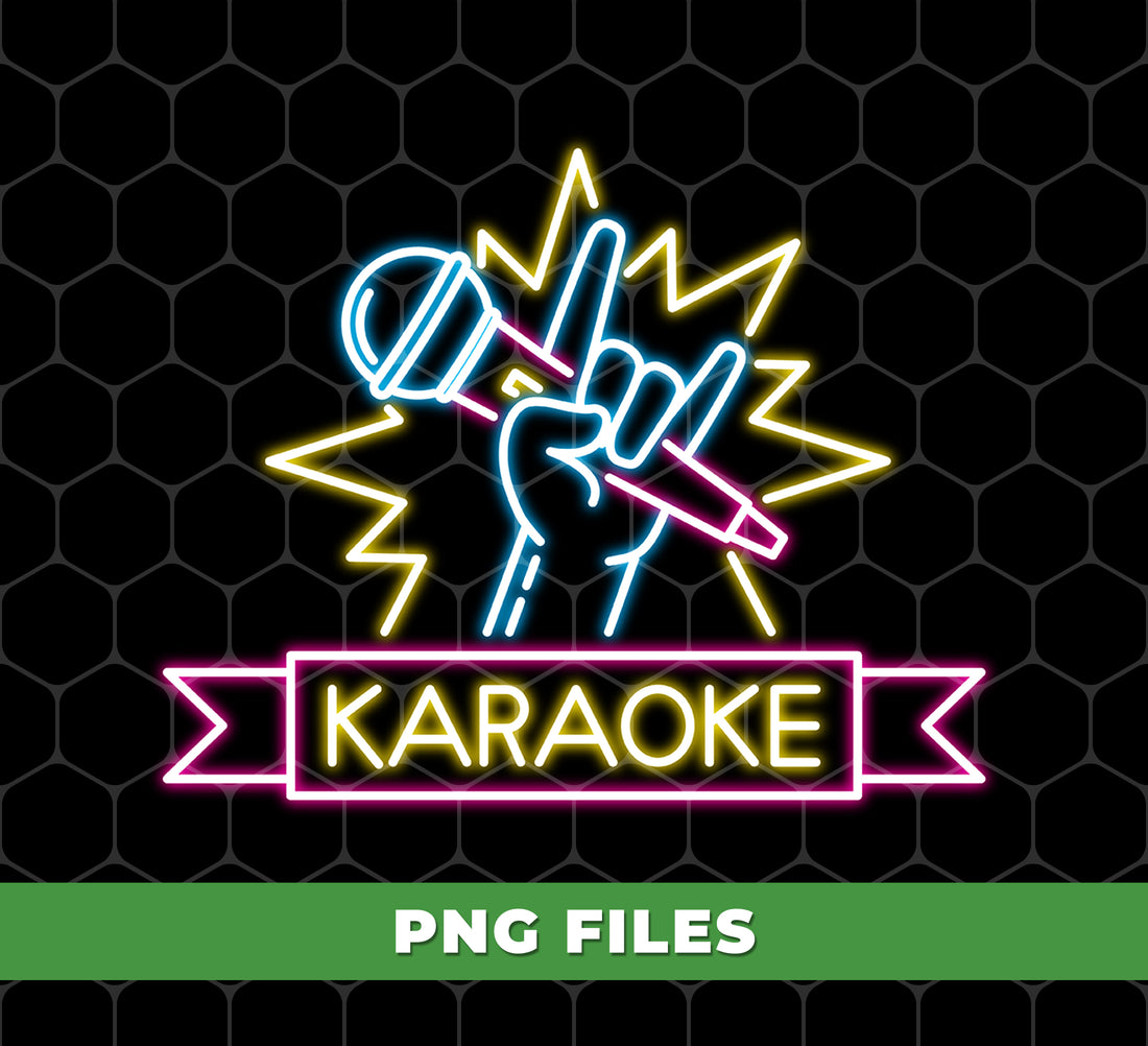 Become the ultimate karaoke lover with our digital files featuring high-quality PNG sublimation! Perfect for those who love to sing and want the best karaoke experience. Take your passion to the next level and impress your friends with your singing skills. Upgrade your karaoke game today!