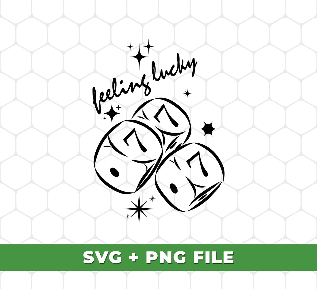 Boost your luck with Feeling Lucky, Love Seven Number, Lucky Number, and Gamble Lover! Get the edge you need with these digital PNG sublimation files. Perfect for all your gambling needs.