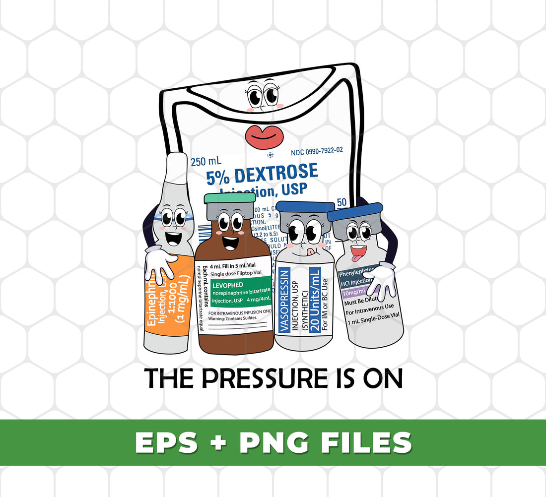 Celebrate Nurses Week with this adorable gift for the hard-working and dedicated ICU nurse in your life. Featuring a pressure-themed design in digital PNG format, this gift is perfect for emergency medicine and surgical medical professionals as well as pharmacists. Get it now and show your appreciation for their dedication and expertise!