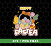 Happy Easter, Basket Of Eggs, Easter Eggs, Love Easter, Digital Files, Png Sublimation