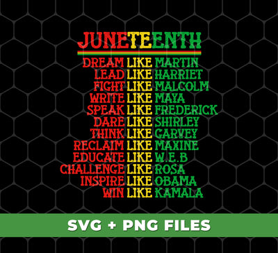 Juneteenth, Black History, Black Education, Respect Black, Digital Files, Png Sublimation