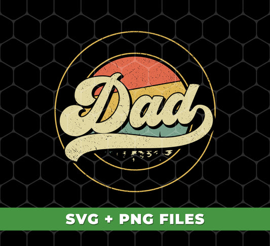 Like A Grandpa Dad, Only Cooler, Retro Dad, Cool Dad, Digital Files, Png Sublimation