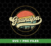 Like A Grandpa Dad, Only Cooler, Retro Grandpa, Cool Grandpa, Digital Files, Png Sublimation