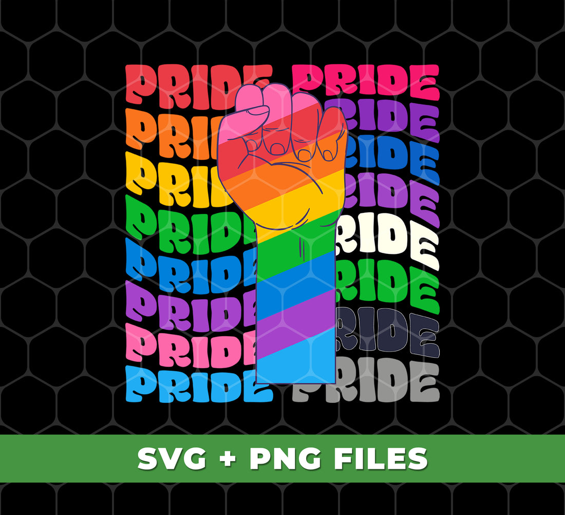 Pride Flag, Color Of Pride, LGBT Gift, LGBTQ+, Pride Month, Digital Files, Png Sublimation