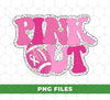 Pink Out Cancer, Football Coquette, Cancer Awareness, Digital Files, Png Sublimation