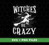 Witches Crazy, Crazy Witches, Witches Silhouette, Happy Halloween, Digital Files, Png Sublimation