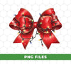 Red Bow, Christmas Light, Love Xmas, Bling Christmas, Digital Files, Png Sublimation