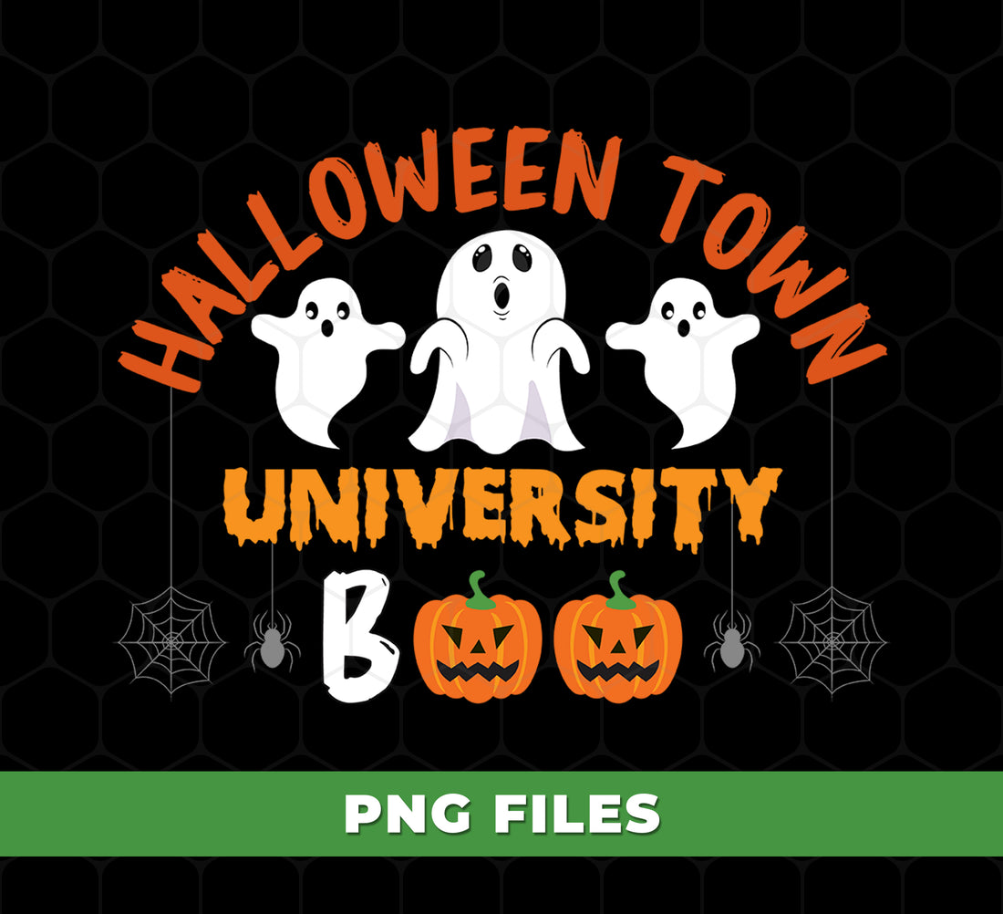 Happy Halloween, Halloween Town, University Boo, Cute Boo, Digital Files, Png Sublimation