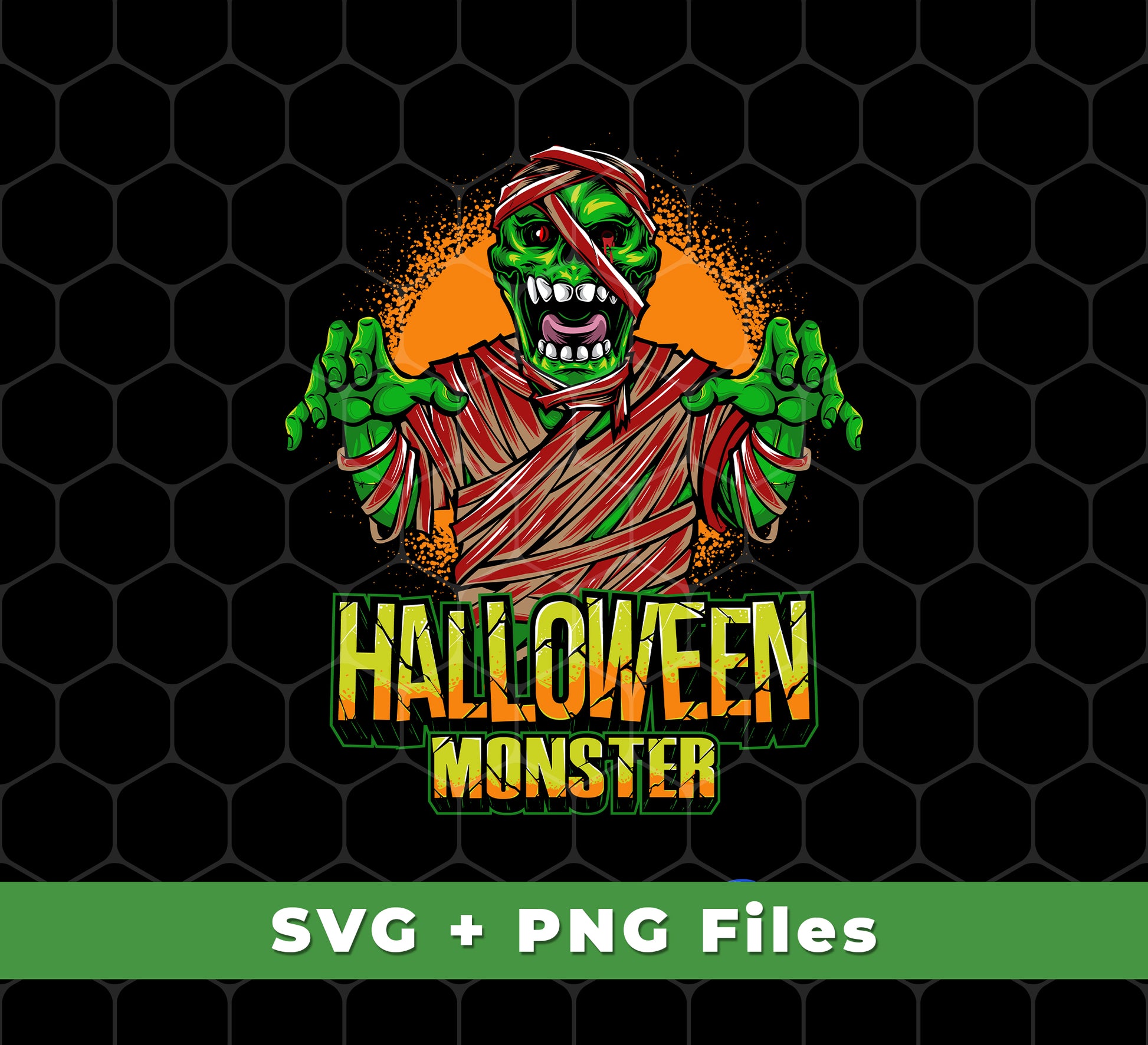 Halloween, Happy Halloween, Halloween Monster, Svg Files, Png Sublimation