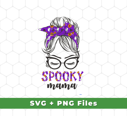 Make an unforgettable statement with Spooky Mama's Halloween Party Messy Buns Bundle! Enjoy high-quality SVG and PNG files for both sublimation and vinyl crafts. Transform your Halloween décor or wardrobe with this easy-to-use craft bundle.