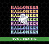 These Halloween-themed SVG and PNG files are perfect for sublimation. Get ready for the spookiest holiday of the year with the Halloween Party, Ghost Halloween, and Groovy Halloween designs. Get creative for the season with these unique files.