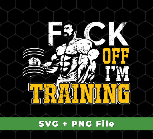 Look your best and train hard with this set of five digital files. Perfect for those dedicated to their fitness goals, the files include four full-sized SVG files and one PNG Sublimation file. Whether you're hitting the gym or just motivating, this set will get you to your fitness goals.