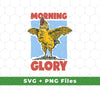 This is a fun and unique SVGs and PNGs bundle. Get Morning Glory, Glory Chicken, and Funny Chicken in SVG and PNG sublimation formats. Perfect for crafting and hobby projects, this bundle offers a combination of graphic elements for all sorts of creative ideas.