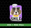 This high-resolution SVG file is perfect for adding some personality to your everyday items. The Please Smile, I Will Make You Smile Everyday, Cute Dog design comes with both SVG and PNG files, allowing for versatile sublimation and digital printing. Enjoy your favorite pup each and every day!