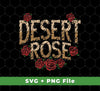 This Digital Download Bundle includes an exquisite selection of Desert Rose, Retro Roses, Cowboy Roses Lover images in SVG and PNG formats. Suitable for sublimation printing, these exclusive designs will add a vibrant touch to any project.