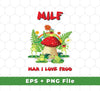 This downloadable product features MILF, Man I Love Frog, Frogs And Mushrooms, Funny Frogs, Svg Files, and Png Sublimation, in an easy-to-download format. Perfect for unique, creative uses, it's an excellent choice for those looking for an efficient and effective way to access these special files.