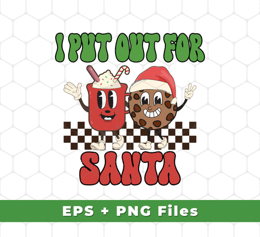 Get ready for the festive season with our I Put Out For Santa, Love Santa, Groovy Santa, Xmas, SVG Files, and PNG Sublimation designs! All images are included as high-resolution vector files making them perfect for prints, t-shirts, mugs, and other personalized items. Get ready to celebrate!