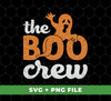 Our "The Boo Crew" Svg Files and Png Sublimation are specially designed for Halloween. Create unique and spooky decorations with these ghostly designs. Perfect for any Halloween project!