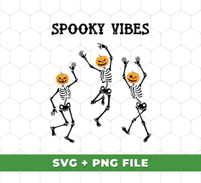 Make Halloween spookier with this set of Happy Halloween, Skeleton Dancing, Funny Halloween Svg Files and Png Sublimation. Perfect for party decorations, this set is sure to make any Halloween gathering memorable.