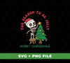 This The Season To Be Jolly, Horror Christmas Svg and Png files are the perfect way to celebrate the holidays. Download and use these high-quality, vector-based files for all of your sublimation and printing projects. The files are easy to resize and edit to suit your exact needs.