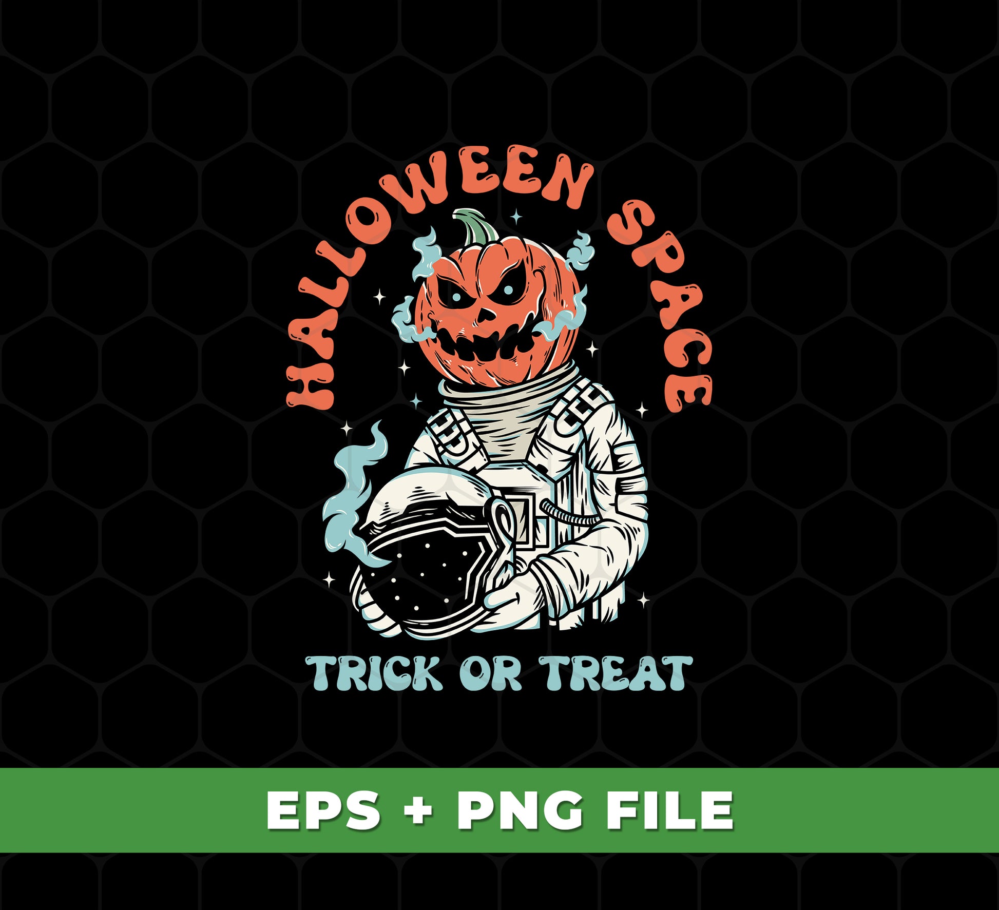Enjoy the spooky season with this Halloween Space, Trick or Treat, Astronaut Halloween SVG Files and PNG Sublimation pack. Perfect for crafts and creative projects, the downloadable files are easy to use and provide you with all the tools required to make your Halloween extra special.