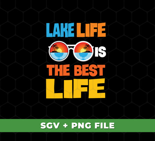 This digital lake life kit contains the perfect summer vibes. It includes SVG files and 300dpi PNGs for sublimation, designed to make your projects stand out. Have fun and enjoy the best of lake life with this collection.