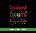 Make your Christmas decorations stand out with the Christmas Lights Are My Favorite Color, Caro Xmas, Trendy Xmas, Svg Files, and Png Sublimation set. With these five files, you'll have everything you need for a creative and trendy Christmas look that will have your guests impressed!