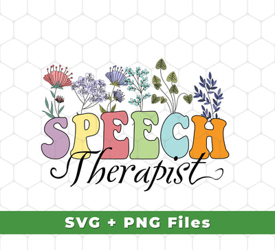 This powerful design bundle offers a variety of options for Speech Therapists, Colorful Flowers, Plant Therapists, Svg Files, and Png Sublimation. It's perfect for making unique designs that stand out from the crowd.