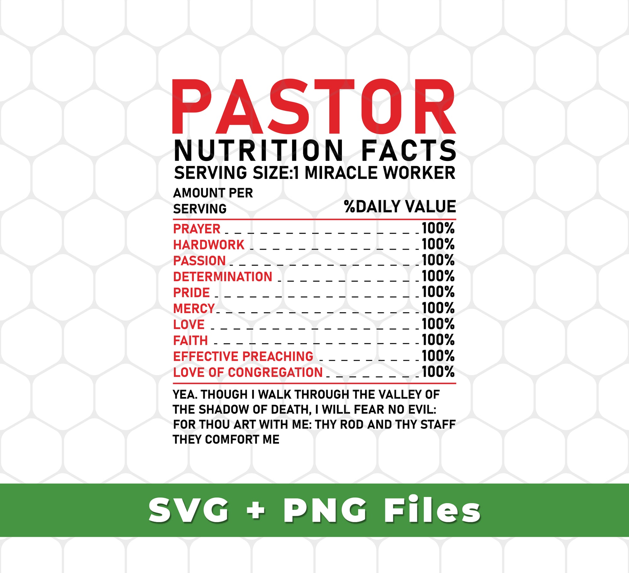 Discover what is pastor with Pastor Nutrition Facts! Know its meaning, the nutrition facts, and receive Svg Files and Png Sublimation. Get all the information you need to make a knowledgeable decision.